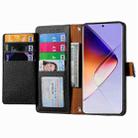 For Infinix Note 40 Pro 4G Love Zipper Lanyard Leather Phone Case(Black) - 3