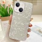 For iPhone 14 Plus Shell Pattern TPU Protective Phone Case(White) - 1