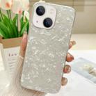 For iPhone 13 / 14 Shell Pattern TPU Protective Phone Case(White) - 1