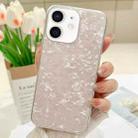 For iPhone 12 mini Shell Pattern TPU Protective Phone Case(Pink) - 1