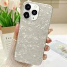For iPhone 11 Pro Max Shell Pattern TPU Protective Phone Case(White) - 1