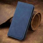 For Infinix Note 40 Retro Skin Feel Magnetic Flip Leather Phone Case(Blue) - 2