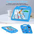 For Teclast M50 HD 10.1 / M50 Pro 10.1 2023 Handle Kickstand Children EVA Shockproof Tablet Case(Sky Blue) - 2