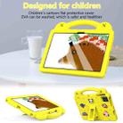 For Teclast M50 HD 10.1 / M50 Pro 10.1 2023 Handle Kickstand Children EVA Shockproof Tablet Case(Yellow) - 2