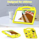 For Walmart ONN 10.1 Gen4 2024 Handle Kickstand Children EVA Shockproof Tablet Case(Yellow) - 2