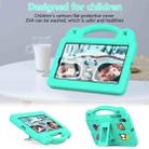 For Walmart Onn 7.0 Gen4 2024 Handle Kickstand Children EVA Shockproof Tablet Case(Mint Green) - 2