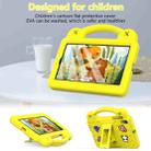 For Walmart Onn 7.0 Gen4 2024 Handle Kickstand Children EVA Shockproof Tablet Case(Yellow) - 2