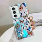 For Samsung Galaxy S23 FE 5G Electroplating Laser Butterfly Phone Case(Color Butterflies AB1) - 1
