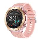 KC82 1.45 inch Color Screen Smart Watch, Support Bluetooth Call / Health Monitoring(Pink) - 1