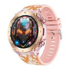 KC82 1.45 inch Color Screen Smart Watch, Support Bluetooth Call / Health Monitoring(Camouflage Pink) - 1