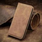 For OnePlus Nord CE4 Retro Skin Feel Magnetic Flip Leather Phone Case(Brown) - 2