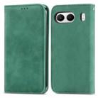 For OnePlus  Nord 4 Retro Skin Feel Magnetic Flip Leather Phone Case(Green) - 2