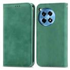 For OnePlus Ace 3 Pro Retro Skin Feel Magnetic Flip Leather Phone Case(Green) - 2