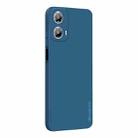 For Motorola Moto G34 5G PINWUYO Sense Series Liquid Silicone TPU Phone Case(Blue) - 1