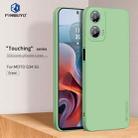 For Motorola Moto G34 5G PINWUYO Sense Series Liquid Silicone TPU Phone Case(Green) - 2