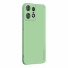 For Motorola Edge 50 Pro PINWUYO Sense Series Liquid Silicone TPU Phone Case(Green) - 1