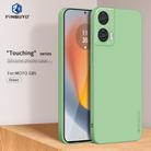 For Motorola Moto G85 PINWUYO Sense Series Liquid Silicone TPU Phone Case(Green) - 2