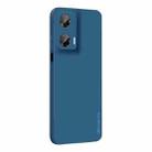 For Motorola Moto G35 PINWUYO Sense Series Liquid Silicone TPU Phone Case(Blue) - 1