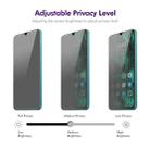 For Motorola Defy 2 2pcs ENKAY Hat-Prince 28 Degree Anti-peeping Privacy Tempered Glass Film - 3