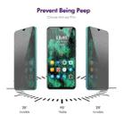 For Honor X5 Plus / X6a 4G 2pcs ENKAY Hat-Prince 28 Degree Anti-peeping Privacy Tempered Glass Film - 2