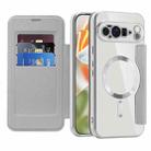 For Google Pixel 10 Pro XL Shield MagSafe RFID Anti-theft Leather Phone Case(Grey) - 2