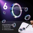 For iPhone 15 / 15 Plus / 14 / 14 Plus NORTHJO 3 Set 6Pcs Camera Lens Protector Diamond Metal Ring Film(Colorful) - 2