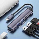 T505 Laptop Phone Adapter Type-C to USB2.0x2 + USB3.0 + TF / SD Card Slots USB HUB - 2