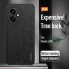 For Honor 400 Global 156.5mm Tree Bark Leather Shockproof Phone Case(Blue) - 2