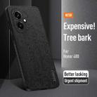 For Honor 400 Global 156.5mm Tree Bark Leather Shockproof Phone Case(Blue) - 3