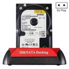 575D USB Hard Disk Holder Laptop Mobile Hard Disk Box 2.5 / 3.5inch SATA IDE HDD Base, Plug:EU Plug - 1