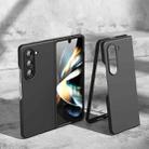 For Samsung Galaxy Z Fold6 5G Skin feeling Folding Shockproof Phone Case(Black) - 1