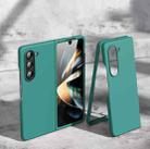 For Samsung Galaxy Z Fold6 5G Skin feeling Folding Shockproof Phone Case(Green) - 1