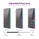For Itel Vision 2 2pcs ENKAY Hat-Prince 28 Degree Anti-peeping Privacy Tempered Glass Film - 3