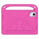 For iPad Pro 13 2024 Handle EVA Shockproof Tablet Case with Holder(RoseRed) - 3