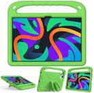 For iPad Pro 13 2024 Handle EVA Shockproof Tablet Case with Holder(Green) - 2