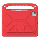 For iPad Air 11 / Pro 11 2024 Handle EVA Shockproof Tablet Case with Holder(Red) - 3