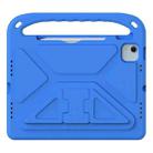 For iPad Air 11 / Pro 11 2024 Handle EVA Shockproof Tablet Case with Holder(Blue) - 3