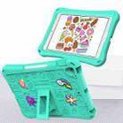 For iPad 10.2 2019 / 2020 / 2021 Hi Baby EVA Full Body Tablet Case with Strap(Mint Green) - 2