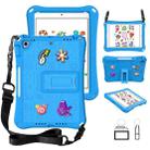 For iPad Pro 10.5 / Air 10.5 2019 Hi Baby EVA Full Body Tablet Case with Strap(Sky Blue) - 1