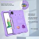 For iPad Air 11 2024 Hi Baby EVA Full Body Tablet Case with Strap(Light Purple) - 3