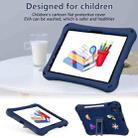 For iPad Air 11 2024 Hi Baby EVA Full Body Tablet Case with Strap(Navy Blue) - 2