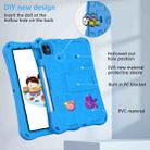 For iPad Pro 11 2024 Hi Baby EVA Full Body Tablet Case with Strap(Sky Blue) - 3