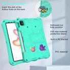 For iPad Pro 11 2024 Hi Baby EVA Full Body Tablet Case with Strap(Mint Green) - 3