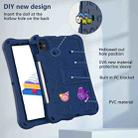 For iPad Pro 11 2024 Hi Baby EVA Full Body Tablet Case with Strap(Navy Blue) - 3