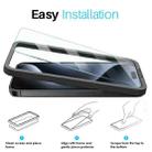 For iPhone 15 Pro NORTHJO 2pcs A++ Screen Protector Tempered Glass Film with Installation Frame - 3