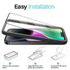 For iPhone 14 NORTHJO 2pcs A++ Tempered Glass Film with Installation Frame - 2