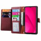 For T-Mobile T Phone 2 Pro 5G Love Zipper Lanyard Leather Phone Case(Red) - 3