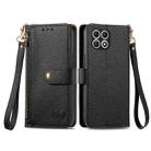For T-Mobile T Phone 2 5G Love Zipper Lanyard Leather Phone Case(Black) - 2