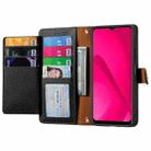 For T-Mobile T Phone 2 5G Love Zipper Lanyard Leather Phone Case(Black) - 3