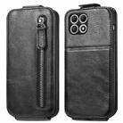 For T-Mobile T Phone 2 5G Zipper Wallet Vertical Flip Leather Phone Case(Black) - 2